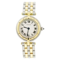 Cartier Panthere 2-Tone 18 Karat Gold and Stainless Steel Ladies Watch 1669