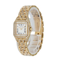 Cartier Panthere 2361 Mother of Pearl Dial Diamond Ladies Watch