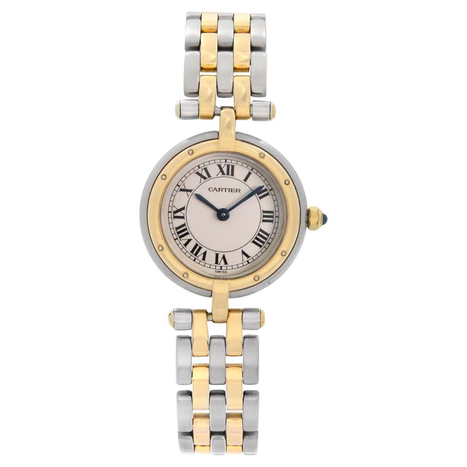 Cartier Panthere 112000R Three Row Ladies Watch at 1stDibs