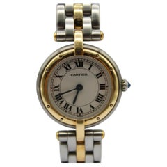 Cartier Panthère 66920  Steel & Gold Bracelet  Classic Roman Dial  (1988)