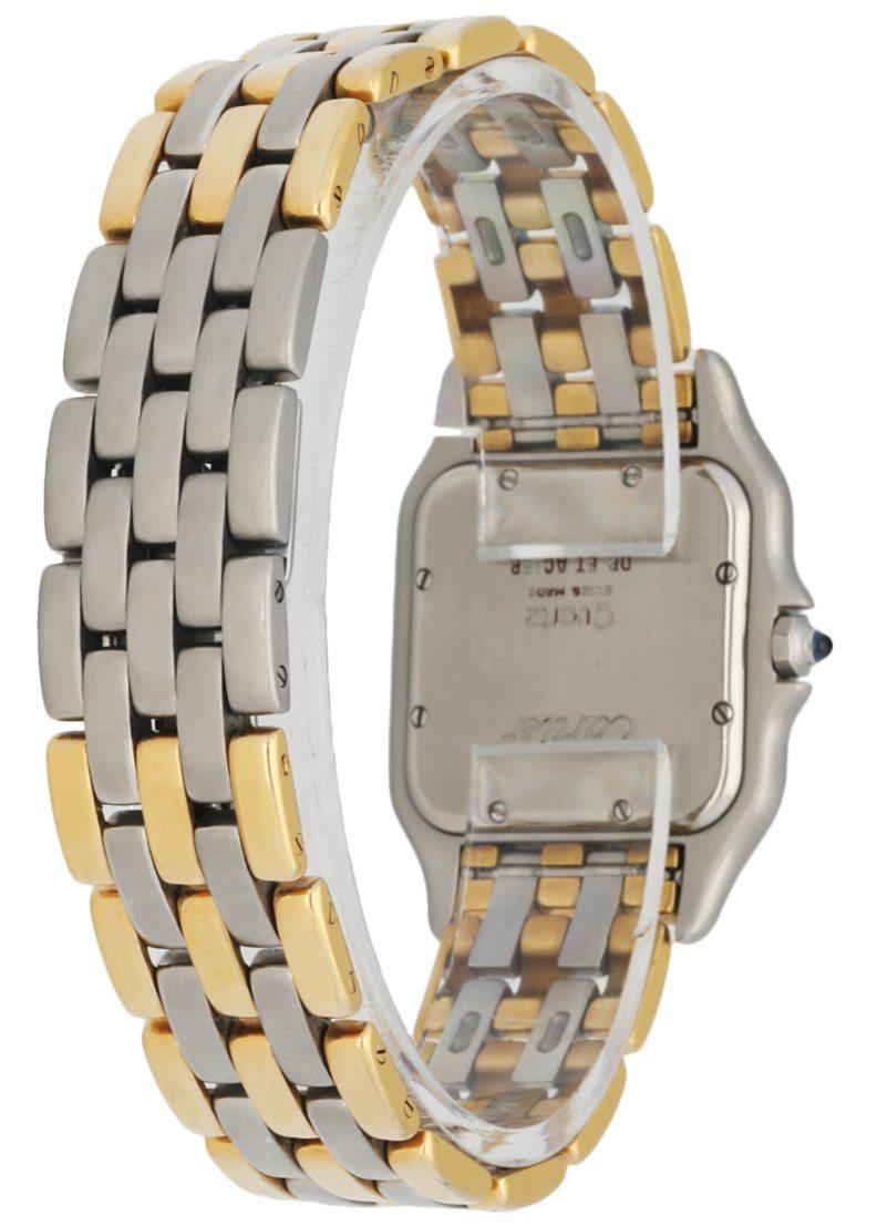 Women's or Men's Cartier Panthere 83949 Three Row Midsize Watch