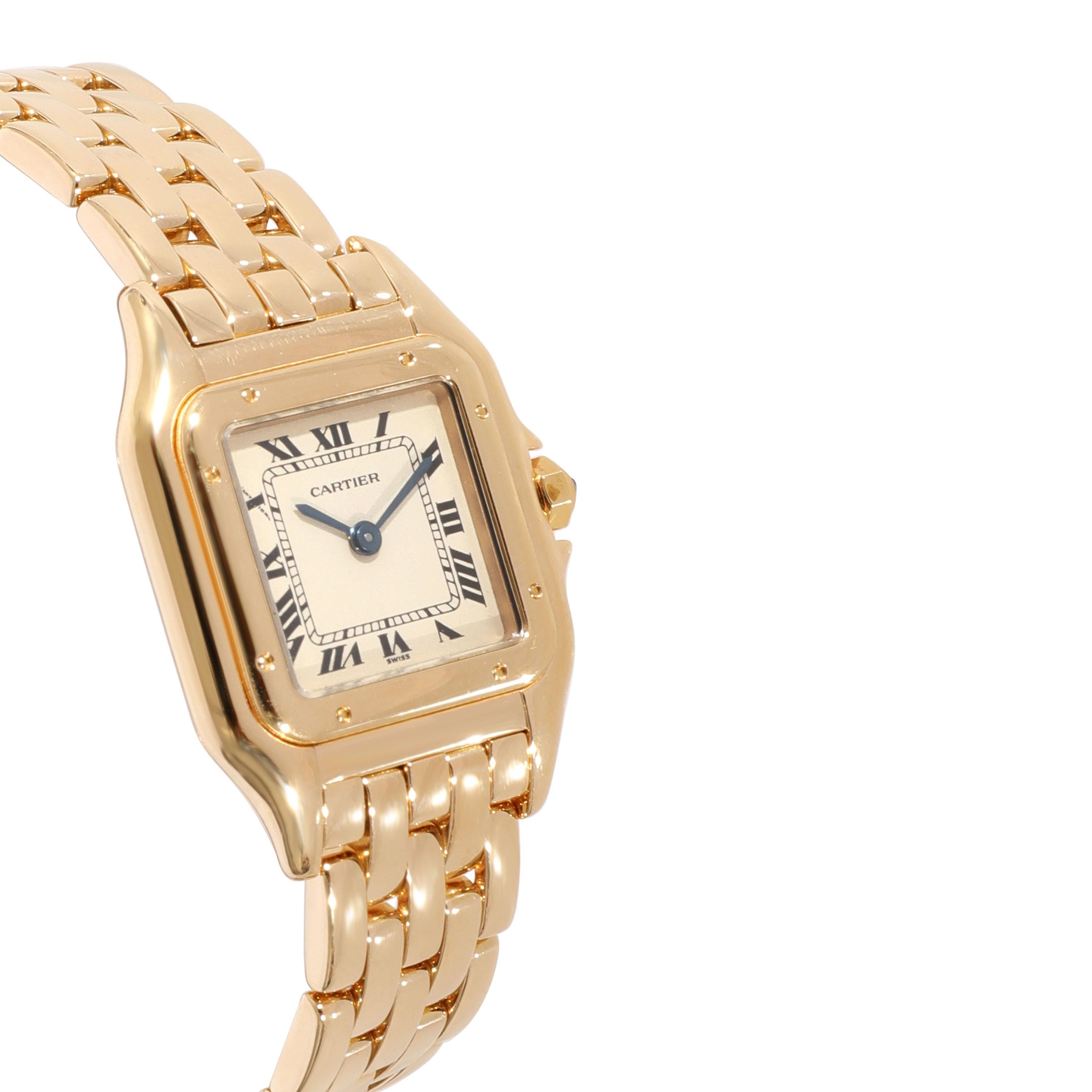 cartier panthere watch on wrist