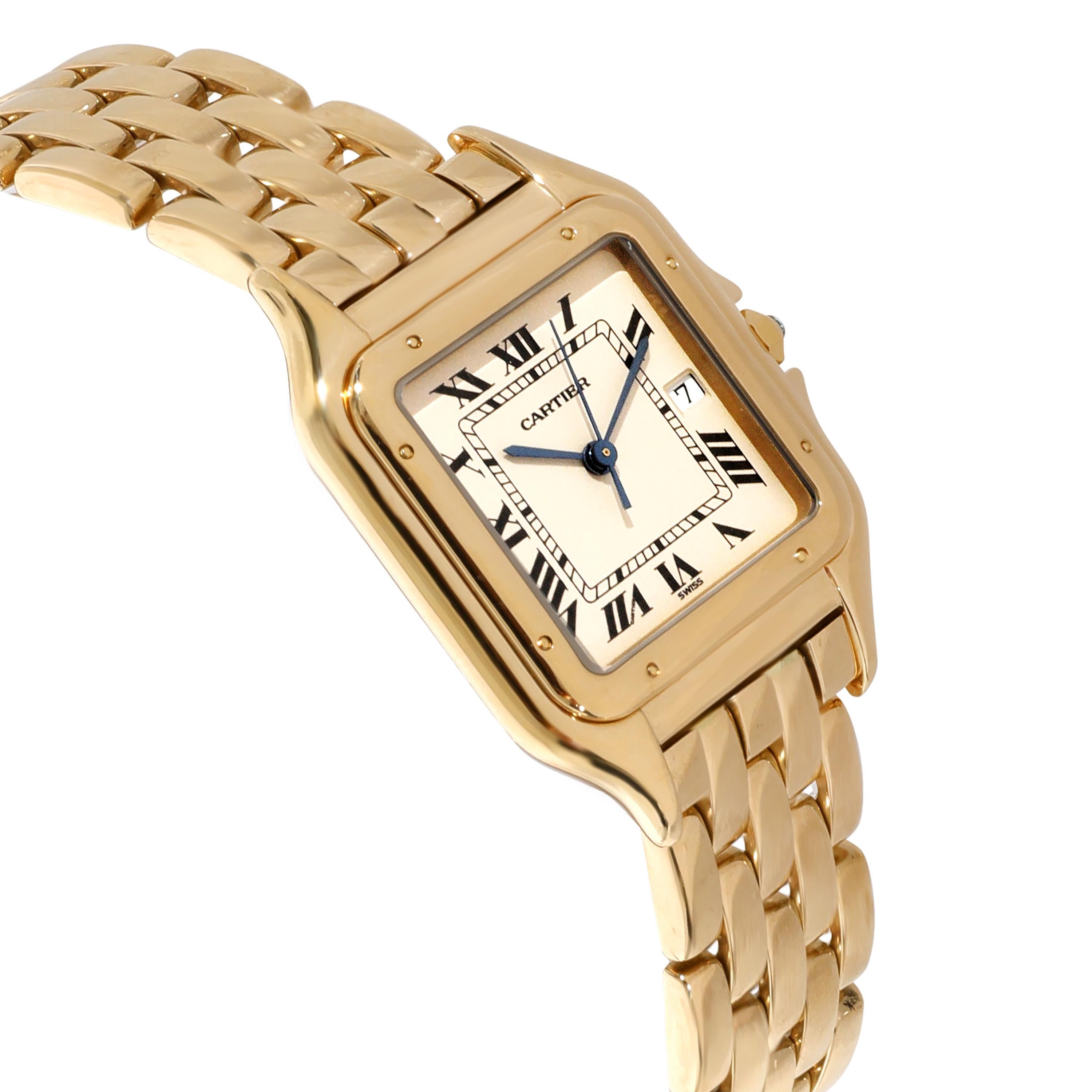 Cartier Panthere 883968 Unisex-Uhr aus 18 Karat Gelbgold 1