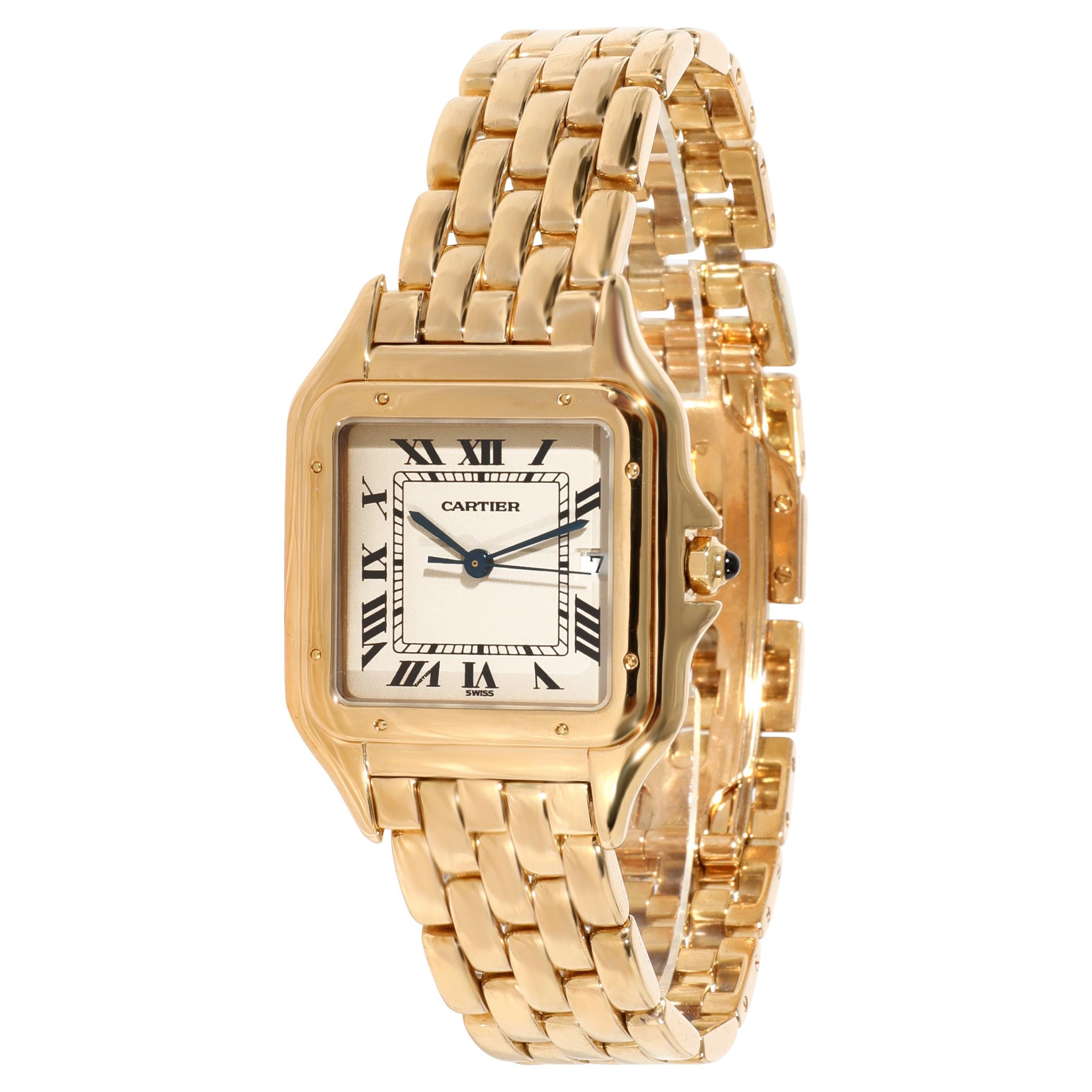 Cartier Panthere 883968 Unisex-Uhr aus 18 Karat Gelbgold