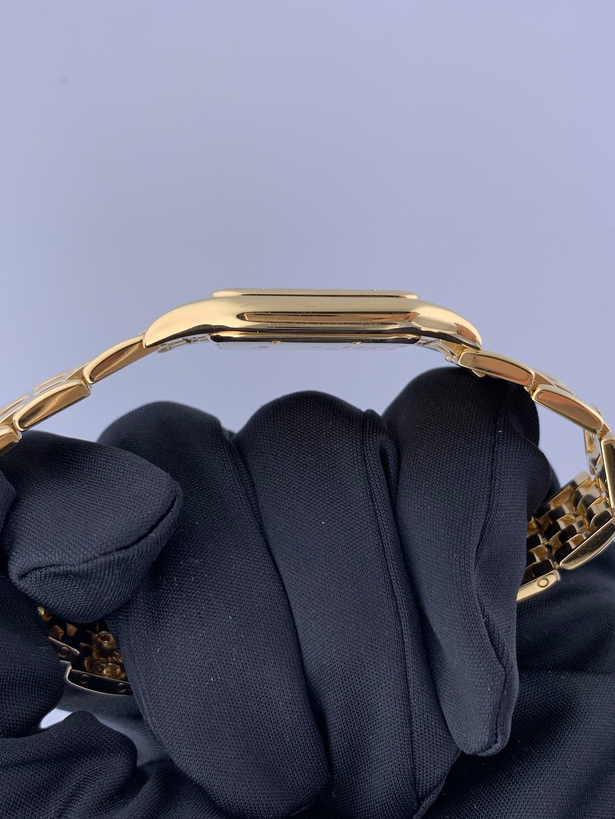 cartier men watch gold