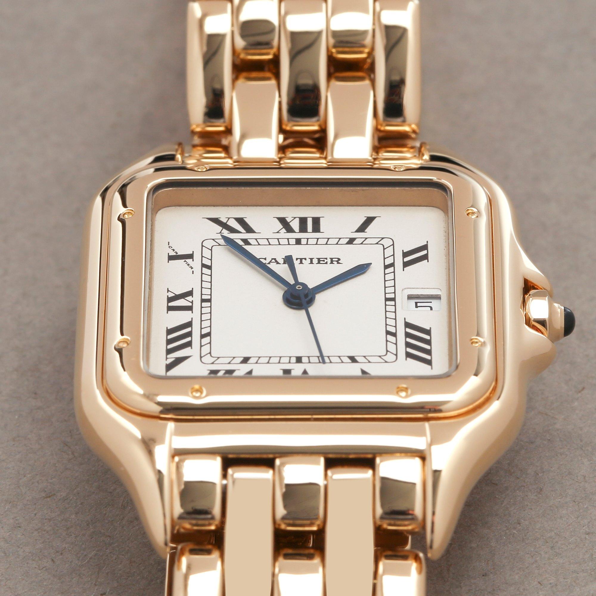 Cartier Panthère 887968 Men's Yellow Gold Watch 1