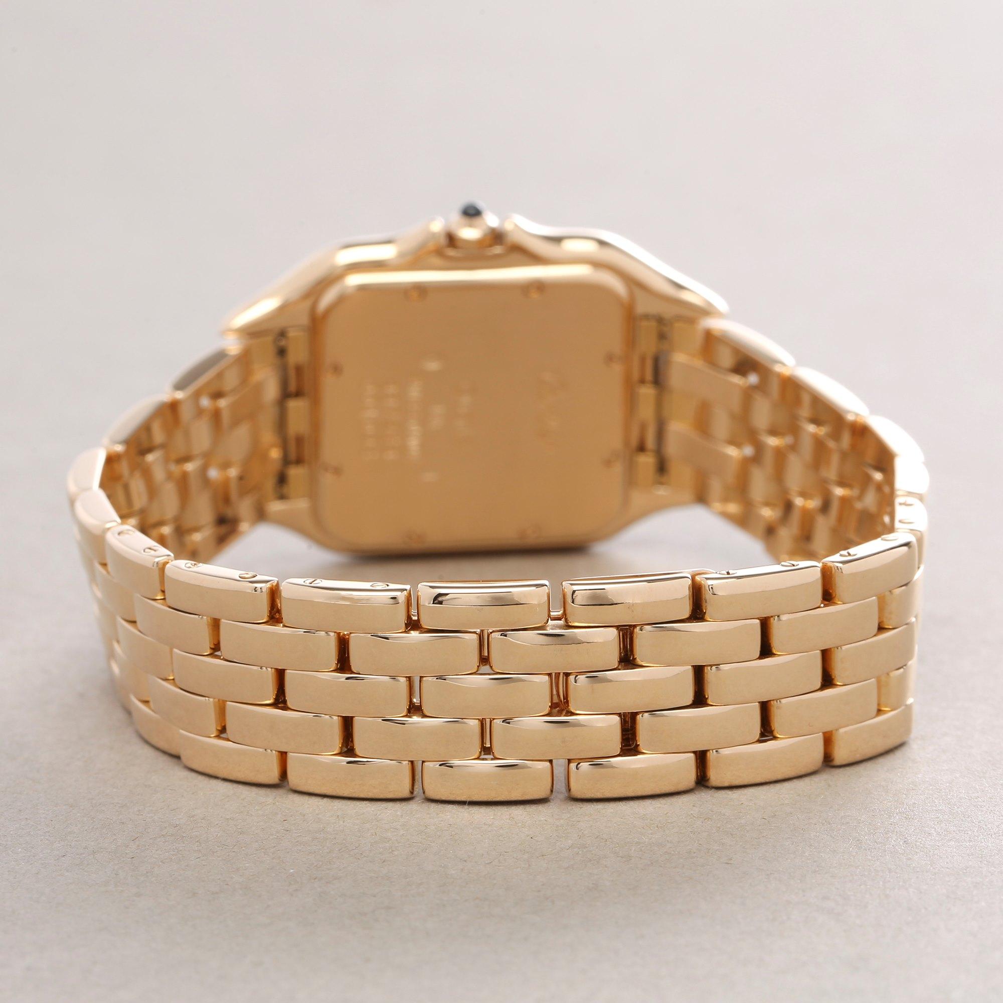 Cartier Panthère 887968 Men's Yellow Gold Watch 2