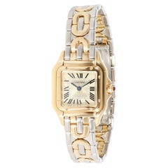 Cartier Panthere Art Deco W25046S1 Damenuhr aus 18kt Edelstahl/Gelb