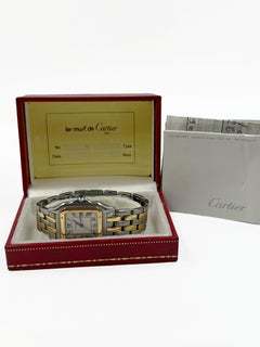 Cartier Panthère Bi-Tone Quartz Wristwatch, circa 1990