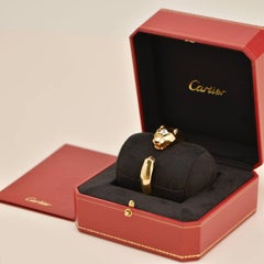 Cartier Panthère Bracelet 18K Yellow Gold Tsavorite & Onyx Size 17