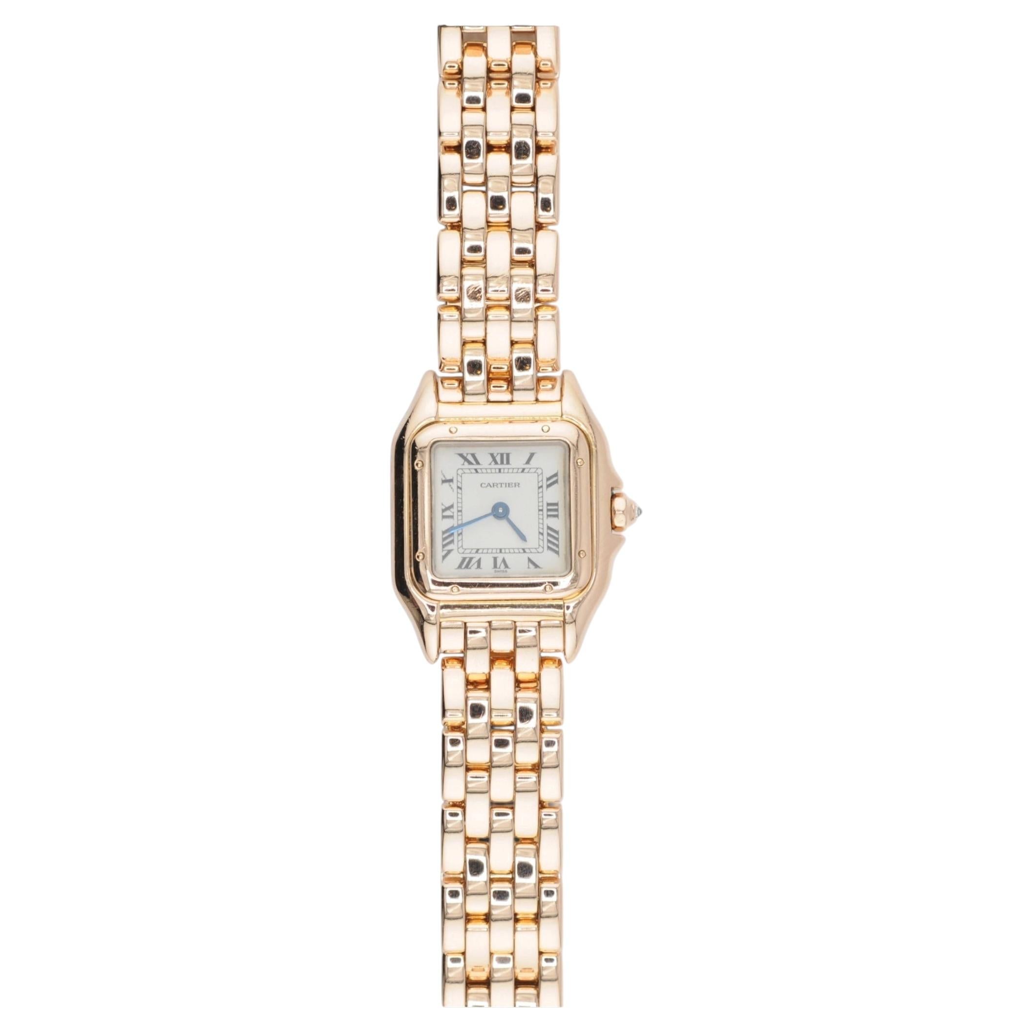 Cartier Panthère Carrée Watch in 18K Rose Gold, Ref. W25022B9, Quartz