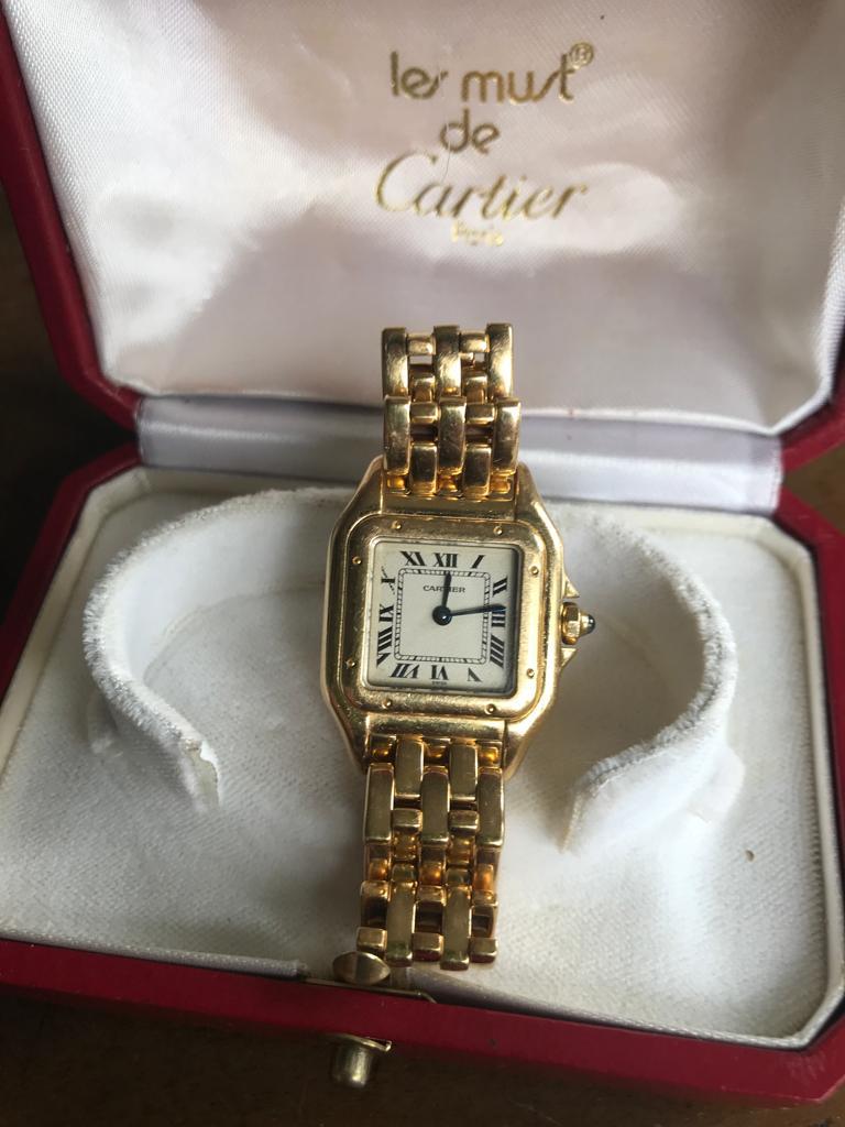 Cartier Panthere, circa 1980 For Sale at 1stDibs