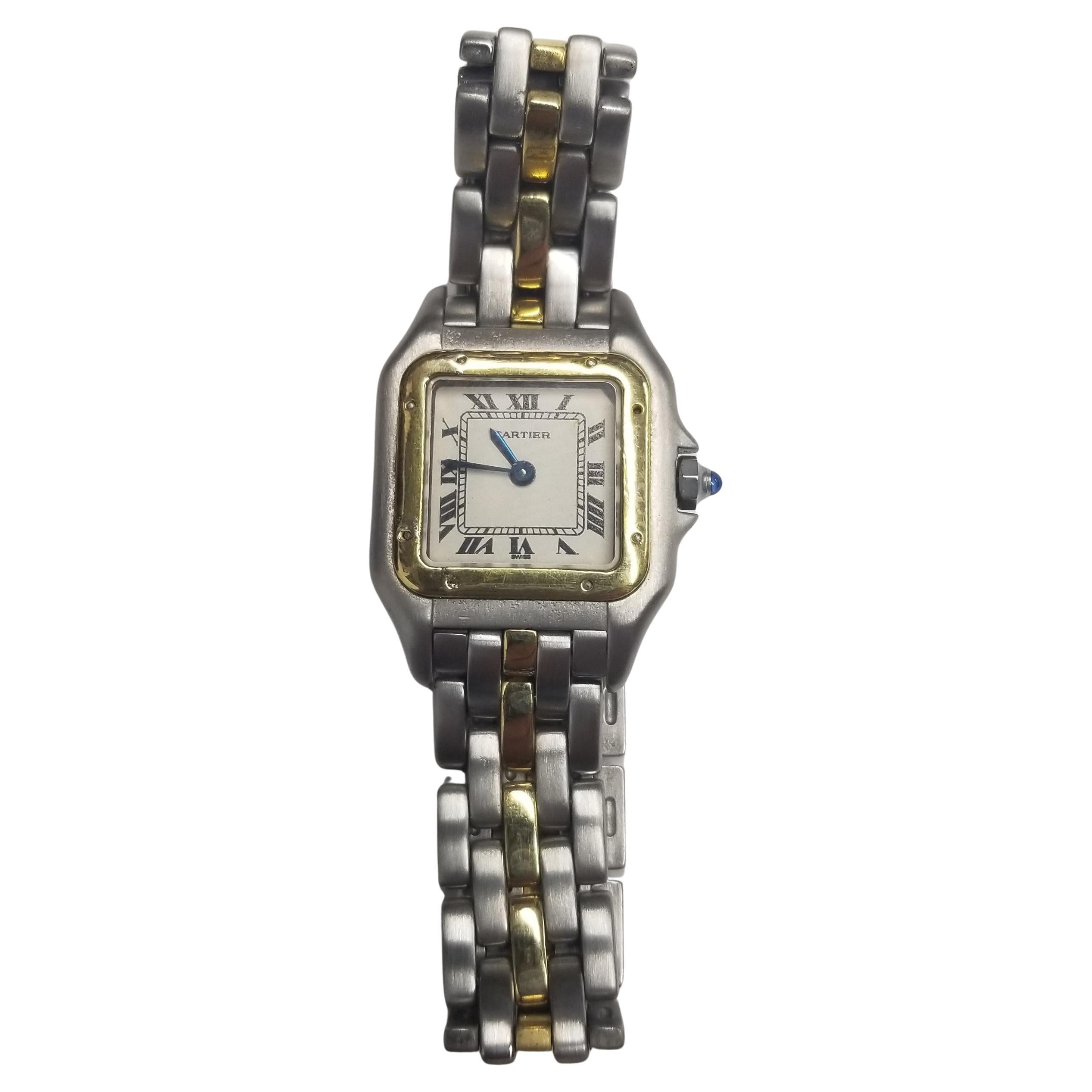 Cartier Panthère Classic
Figaro MM 1 Row Or jaune 18k et acier inoxydable