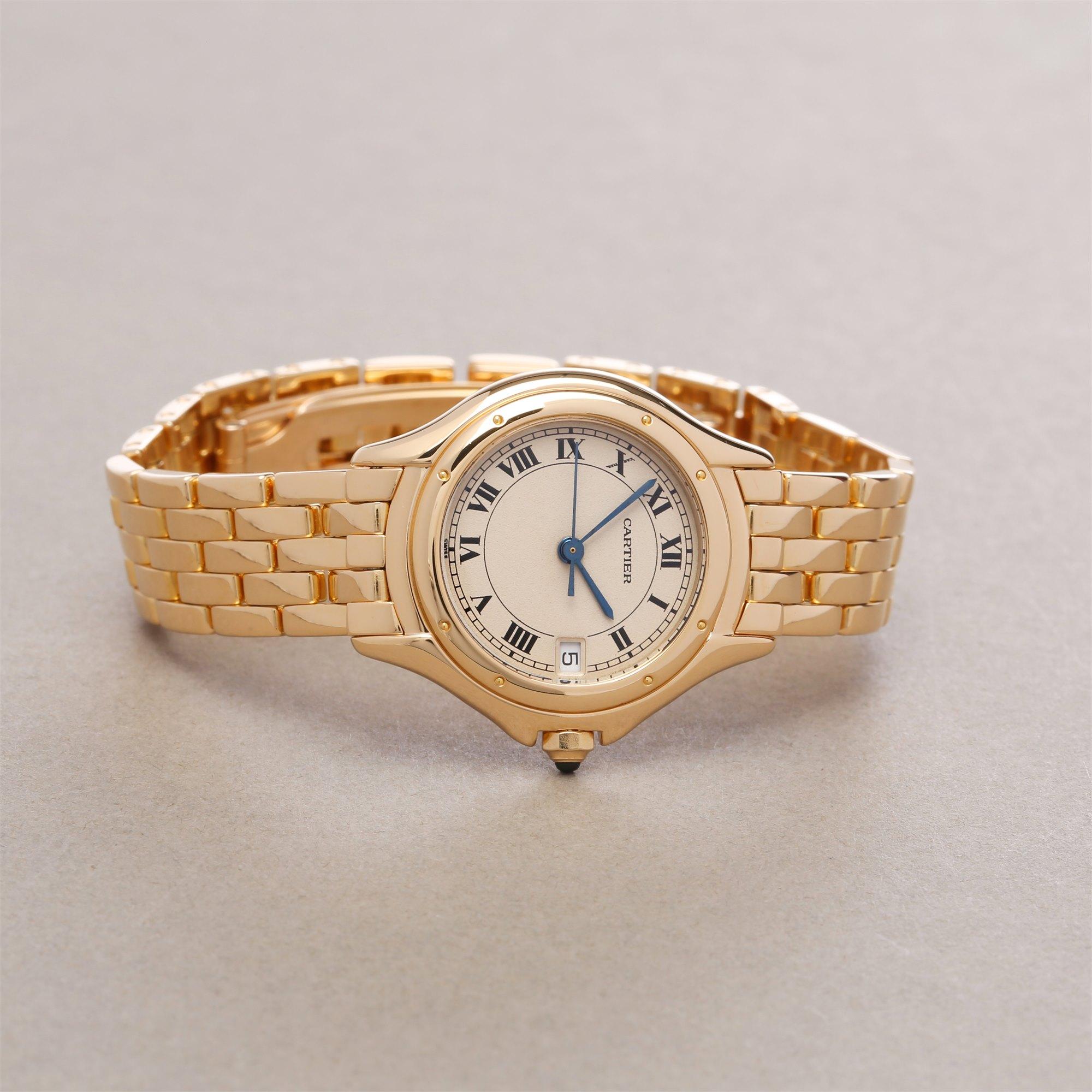 Cartier Panthere Cougar 0 887904 Women's Yellow Gold 0 Watch In Good Condition In Bishops Stortford, Hertfordshire