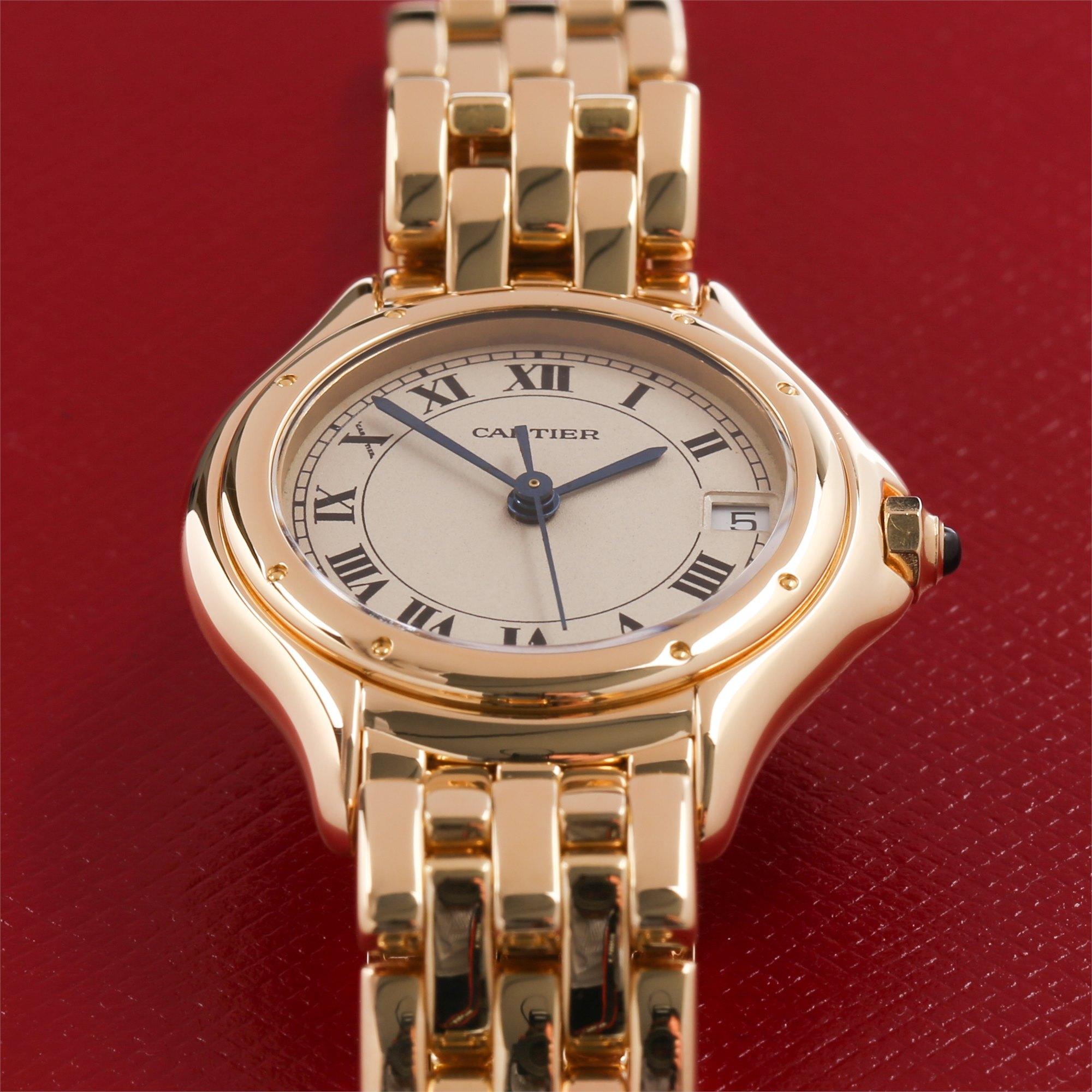Cartier Panthere Cougar 0 887904 Women's Yellow Gold 0 Watch 3