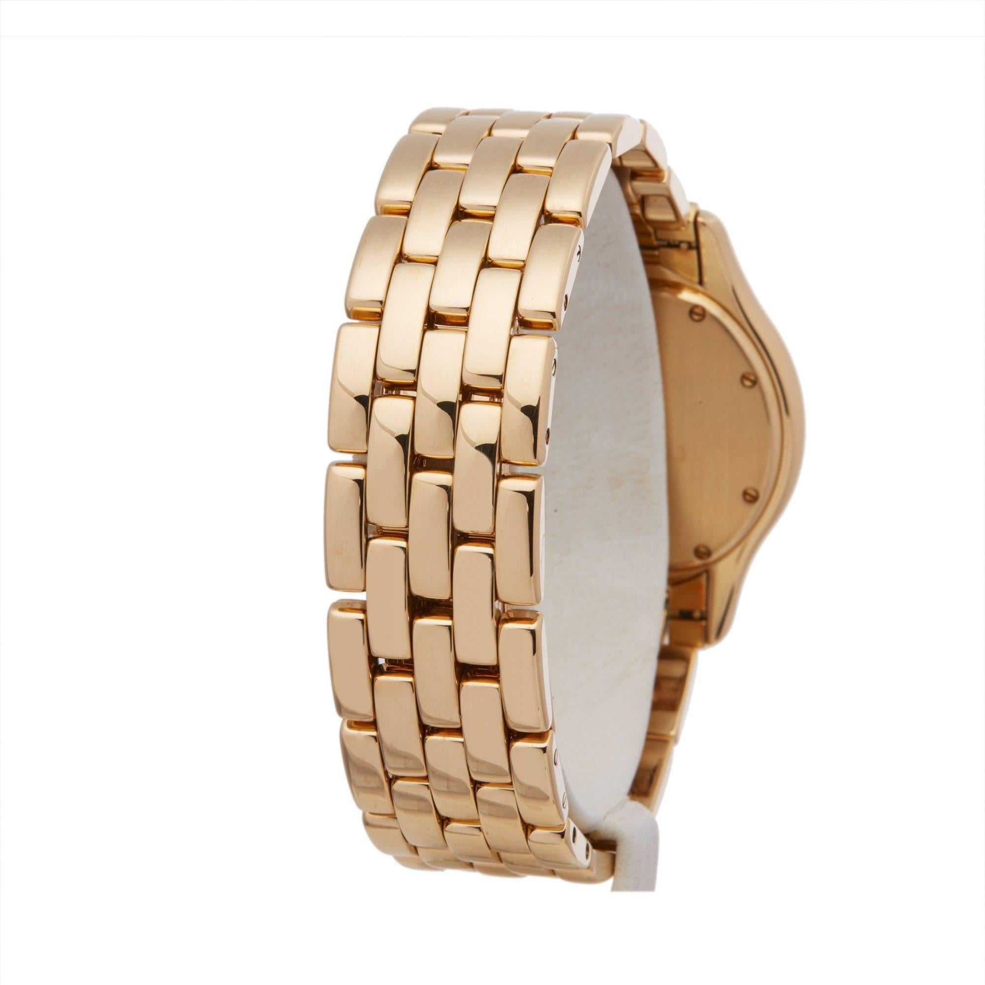 Cartier Panthère Cougar 116000R Unisex Yellow Gold Watch 2