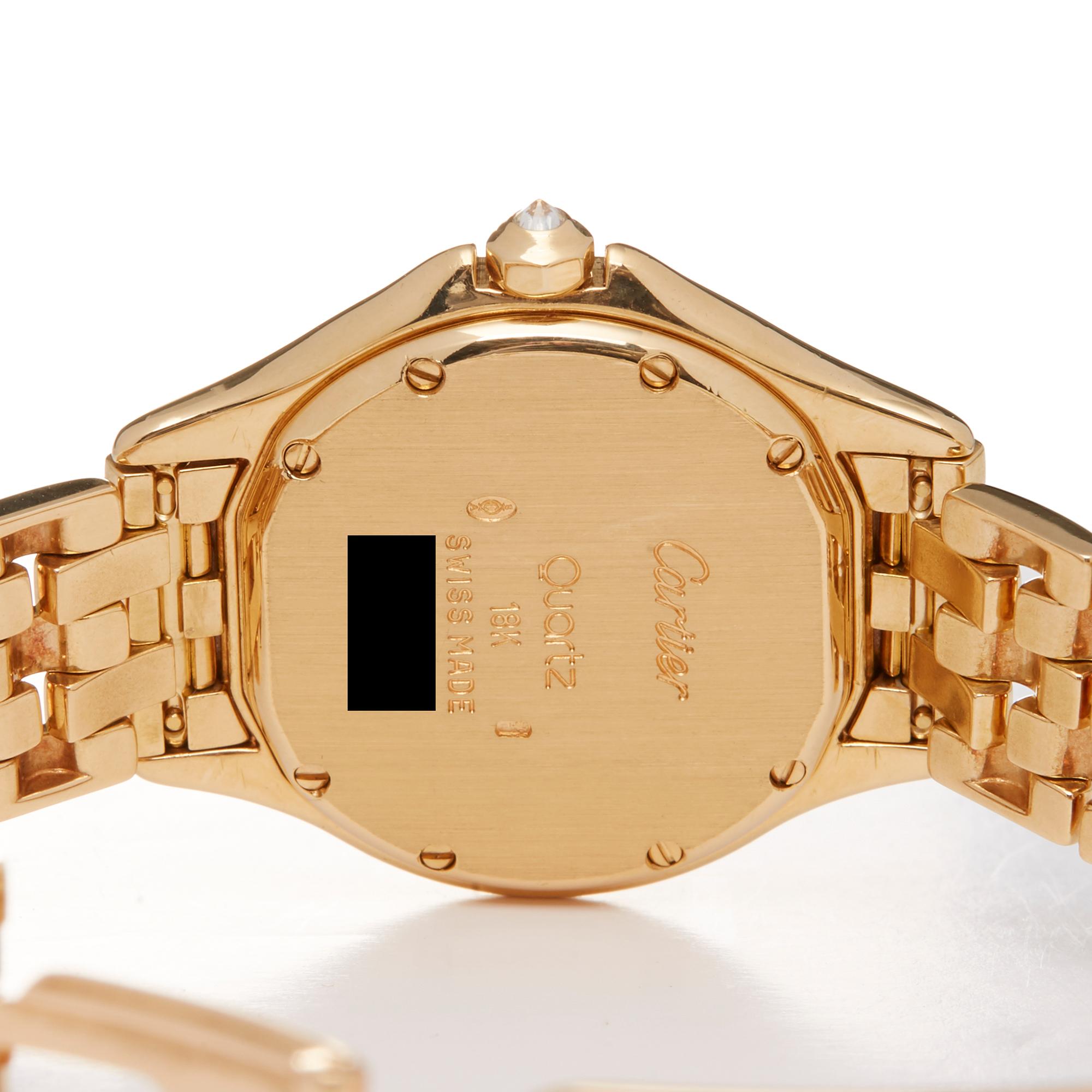 Cartier Panthere Cougar 18K Yellow Gold 8879 Wristwatch 2