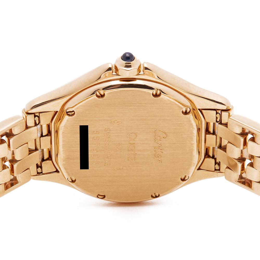 Modern Cartier Panthere Cougar 18K Yellow Gold 887906 ladies Wristwatch