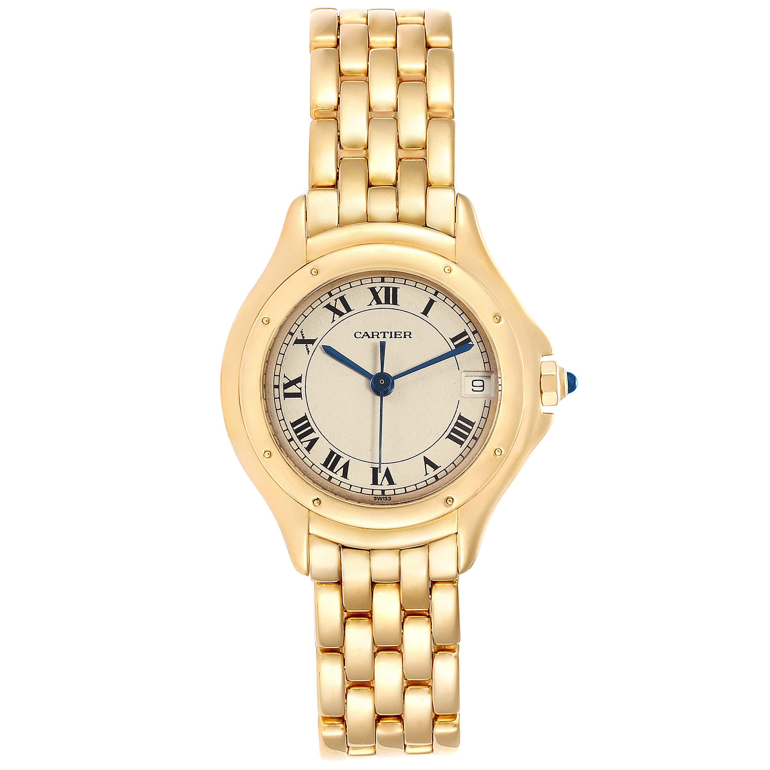 Cartier Panthere Cougar 18 Karat Yellow 