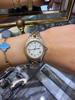 Cartier Panthère Cougar Watch, 33mm, 18K Gold & Stainless Steel, Quartz 1990s