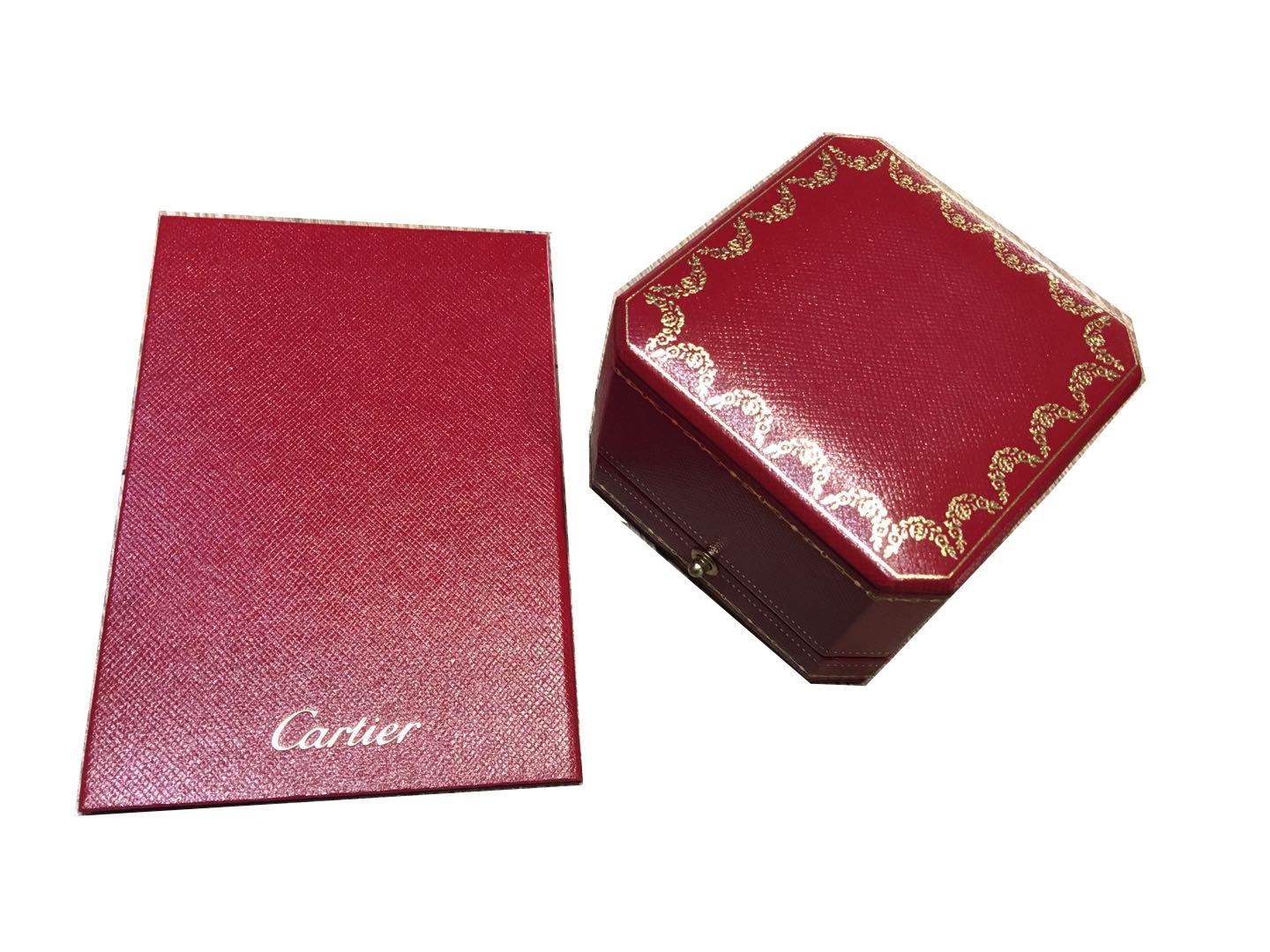 Cartier Panthere De 18 Karat White Gold Ring, Emeralds Onyx Diamonds For Sale 4