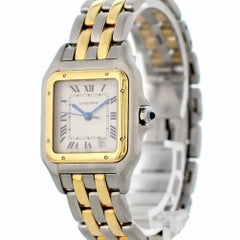 Cartier Panthere De Cartier 1120 with Band and White Dial