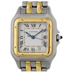 Cartier Panthere De Cartier 1120 with Band and White Dial