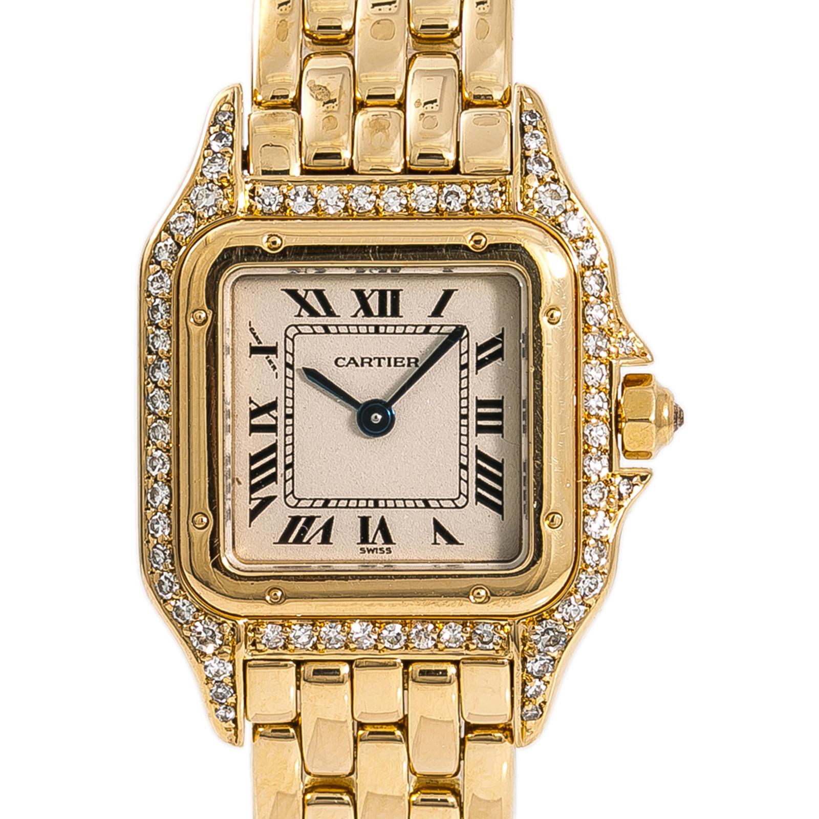 Cartier Panthere de Cartier 12802, Off-White Dial, Certified and 1