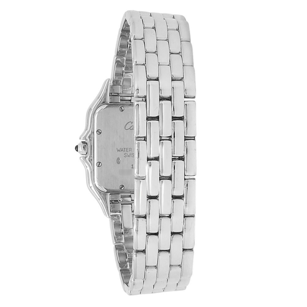 Cartier Panthere de Cartier 1650:: Lachsfarbenes Zifferblatt:: zertifiziert 1
