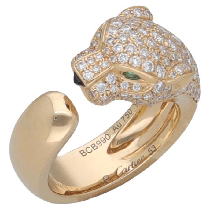 Cartier Panthere de Cartier 18 kt. Yellow Gold Diamonds Ring