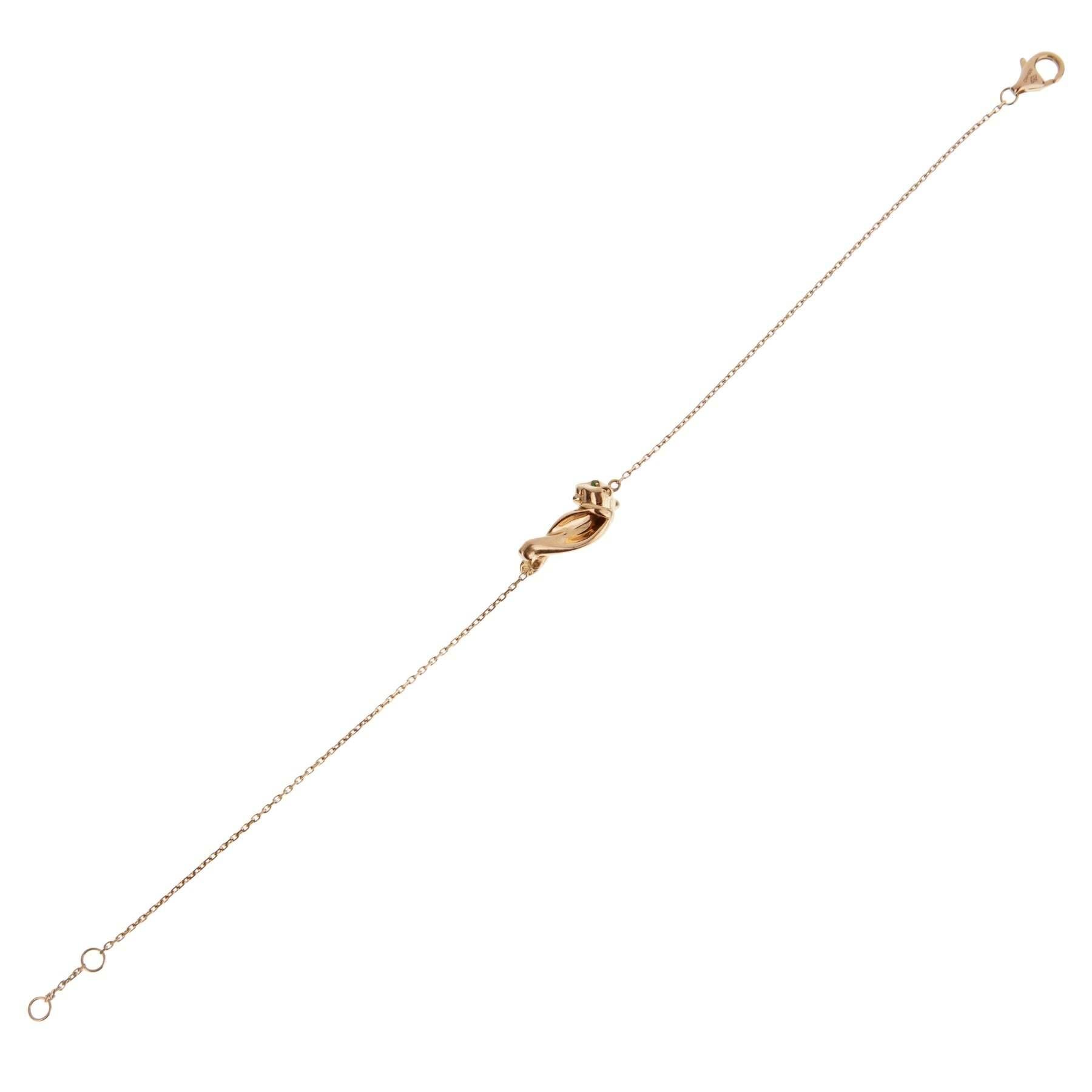 da uomo o donna Bracciale Cartier Panthere de Cartier in oro rosa 18 carati in vendita