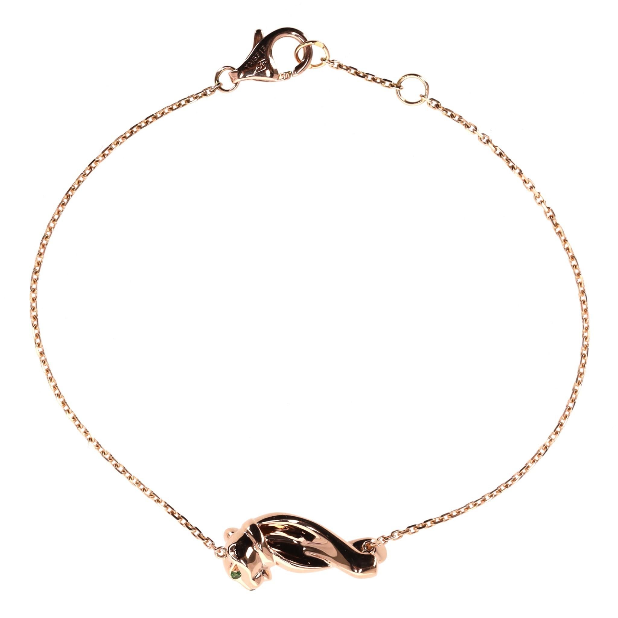 Cartier Panthere De Cartier Armband aus 18 Karat Roségold im Zustand „Hervorragend“ in London, GB
