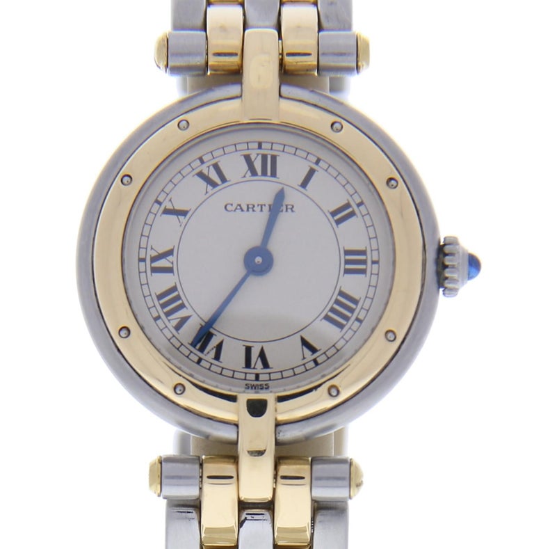 Cartier Panthere De Cartier 19145 With 6.5 Band and White Dial For Sale ...
