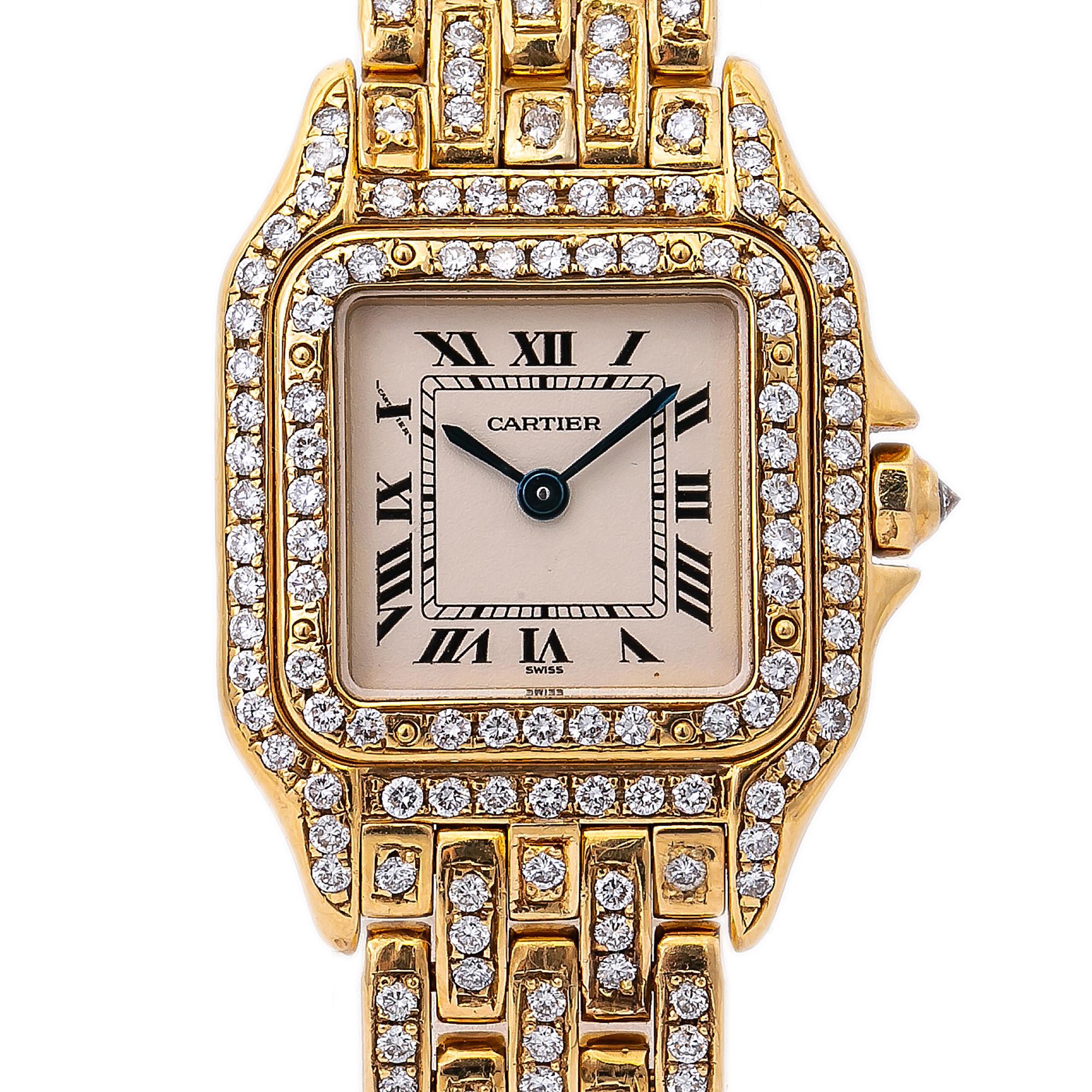 Cartier Panthere de Cartier 8057915:: Beige Zifferblatt:: zertifiziert 1