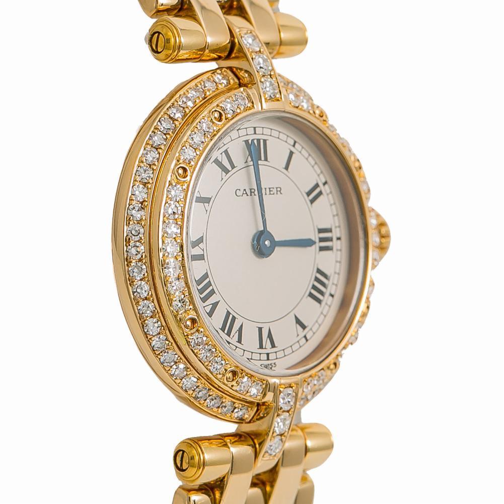 Cartier Panthere de Cartier Reference #:8057916. Cartier Panthere Round 8057916 Womens Quartz Watch Factory Diamond 18K Gold 24mm. Verified and Certified by WatchFacts. 1 year warranty offered by WatchFacts.
