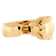Anillo Cartier Panthere de Cartier de oro amarillo de 18 quilates con ónice y tsavorita