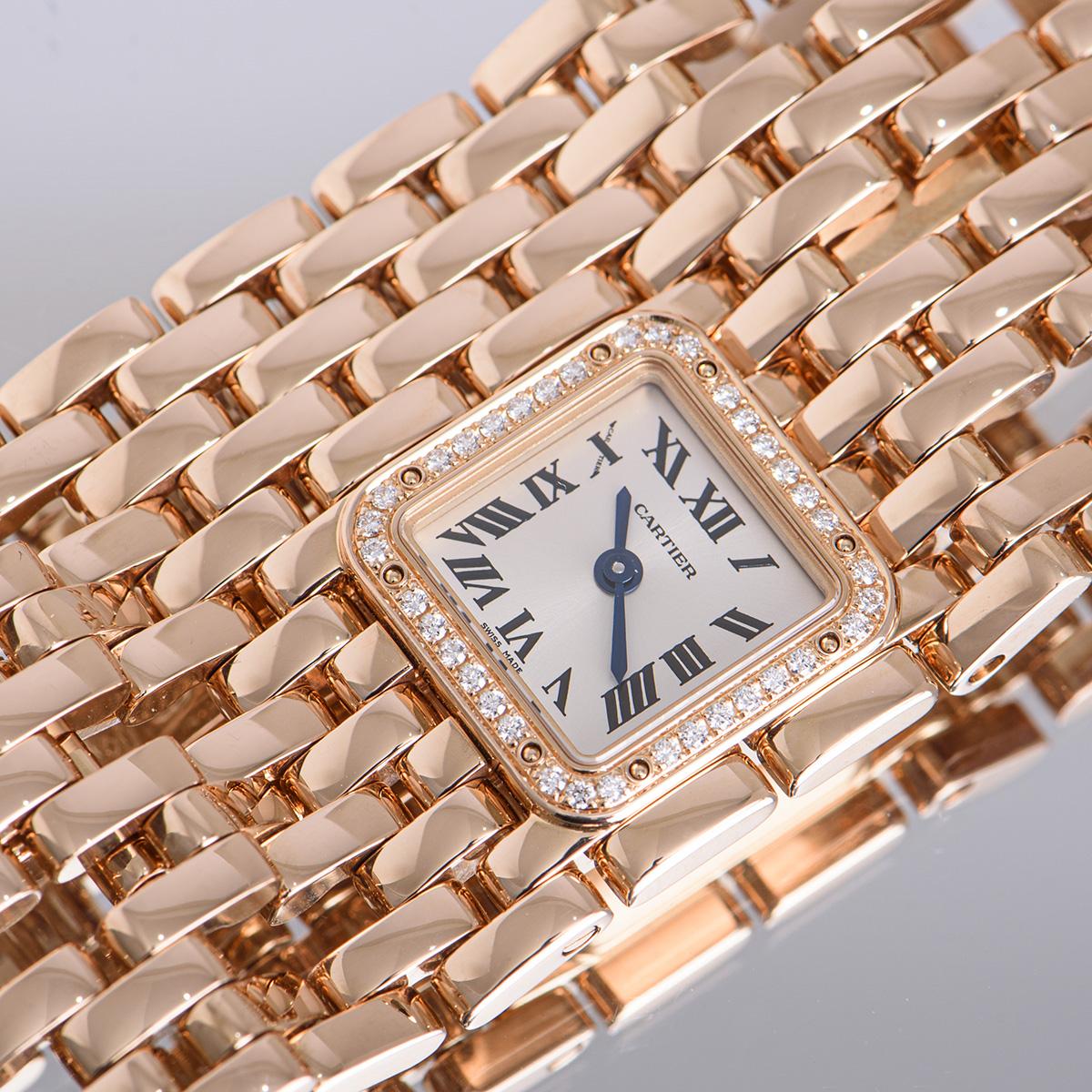 Women's Cartier Panthere de Cartier Cuff Watch Rose Gold WJPN0022