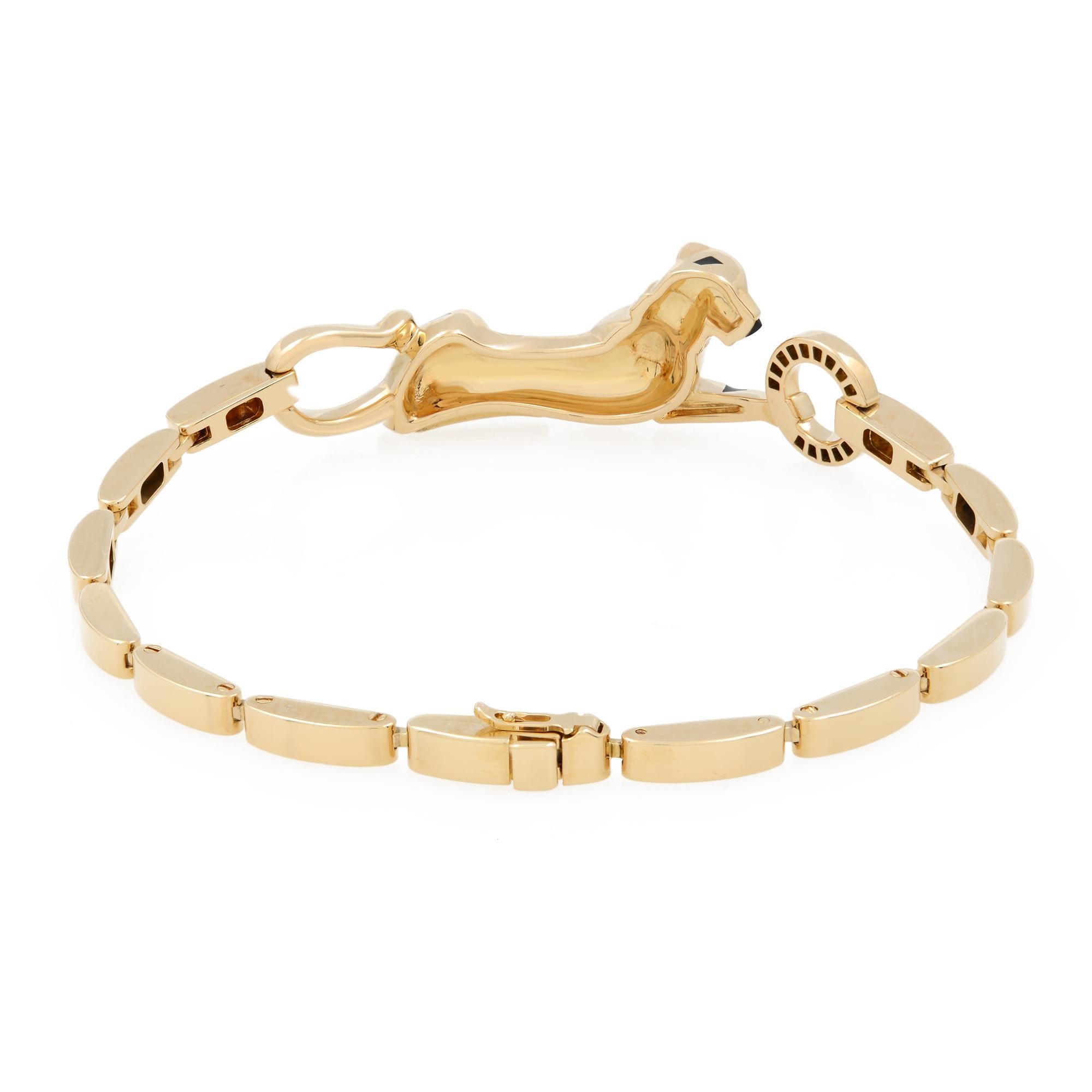 cartier panther bracelet gold
