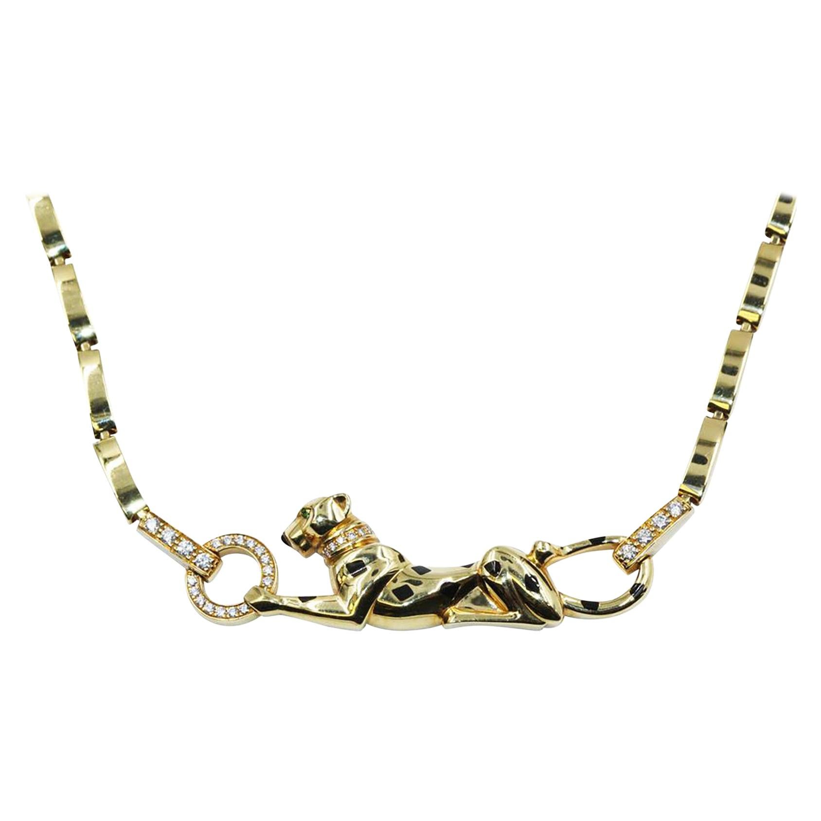 cartier tiger necklace