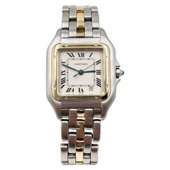 Cartier Panthere de Cartier Midsize 18 Karat Yellow Gold Stainless Steel