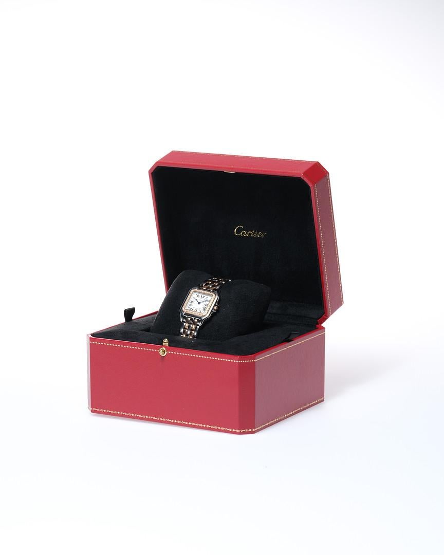 Cartier Panthère de Cartier Quartz Movement Diamond Set W3PN0007 Wrist Watch In New Condition For Sale In Melbourne, VIC