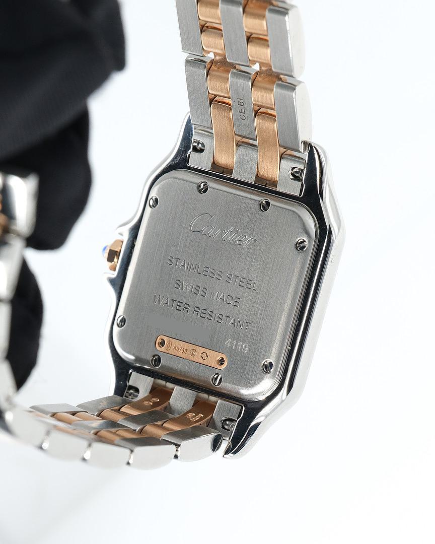 Women's Cartier Panthère de Cartier Quartz Movement Diamond Set W3PN0007 Wrist Watch For Sale
