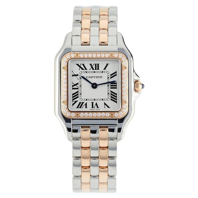 Cartier Panthère de Cartier Quartz Movement Diamond Set W3PN0007 Wrist Watch For Sale