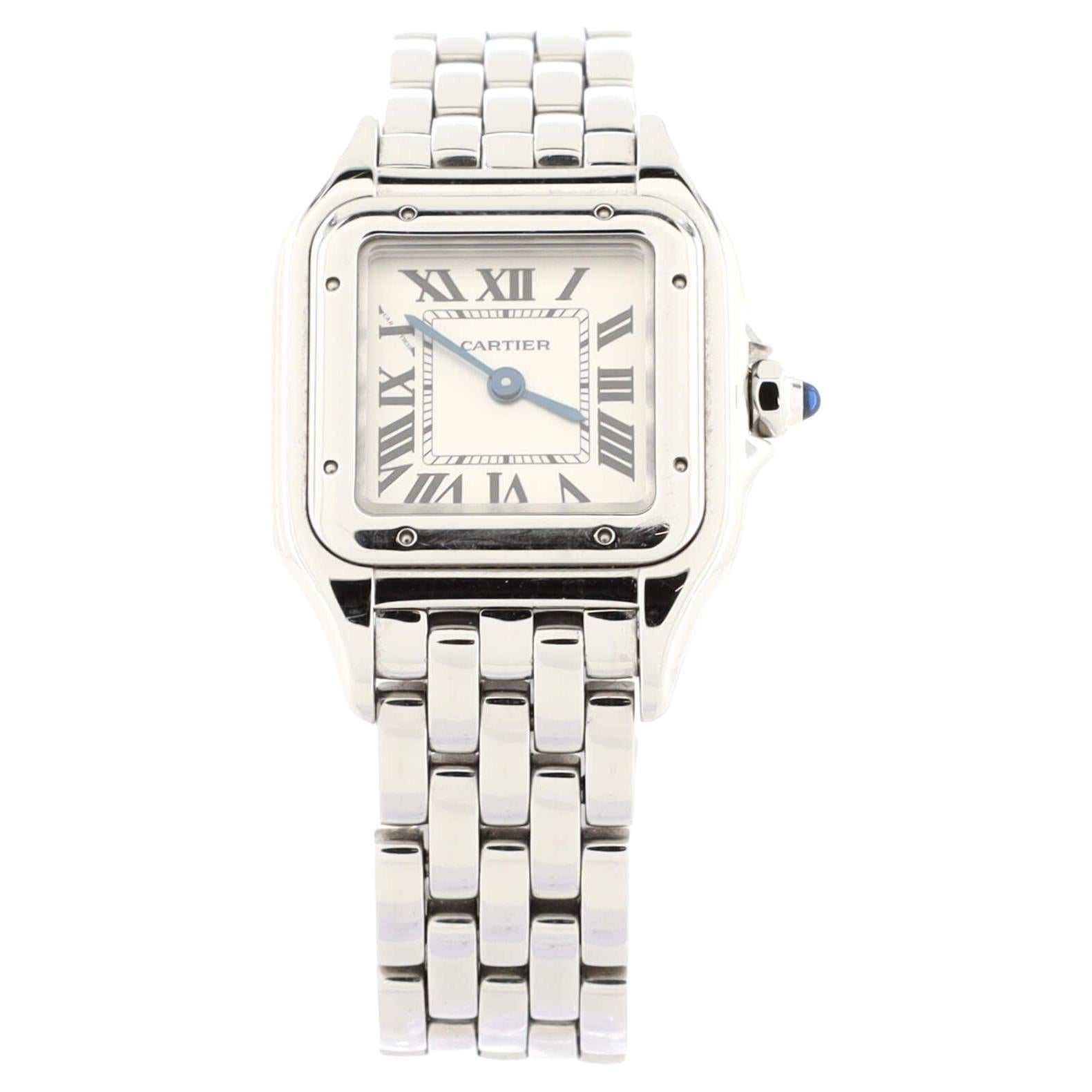 Cartier Panthere De Cartier Quartz Watch Stainless Steel 22