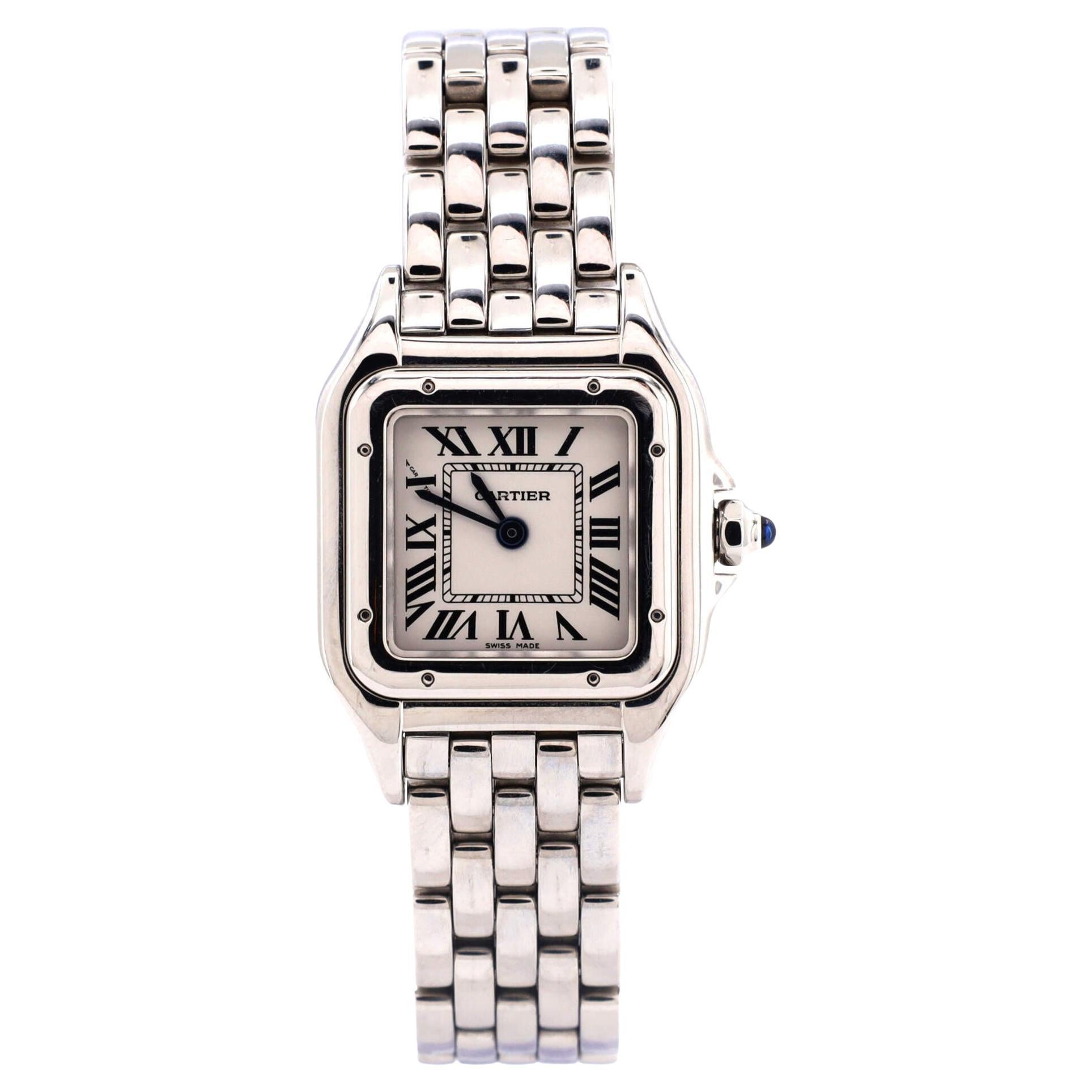 Cartier Panthere De Cartier Quartz Watch Stainless Steel
