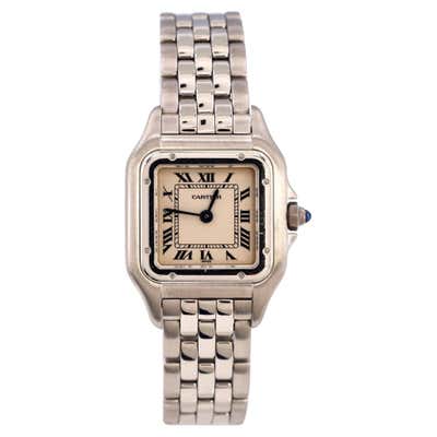 Cartier Panthere 1320 Stainless Steel Ladies Watch at 1stDibs | cartier ...