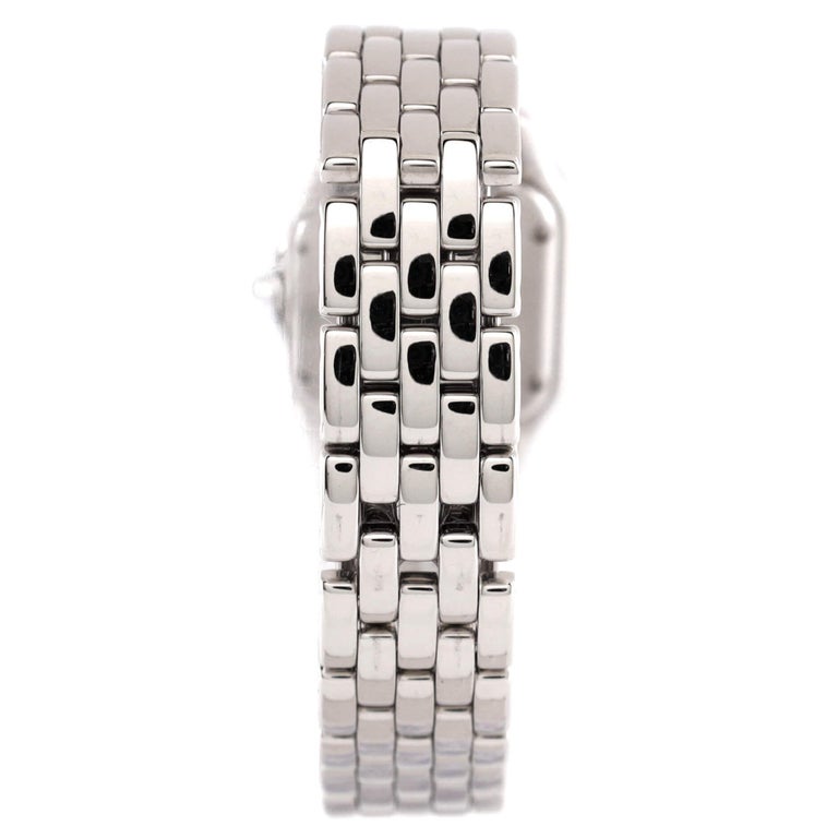 Cartier Panthère  37mm White Diamond Dial Gold Diamond Bezel main image 0