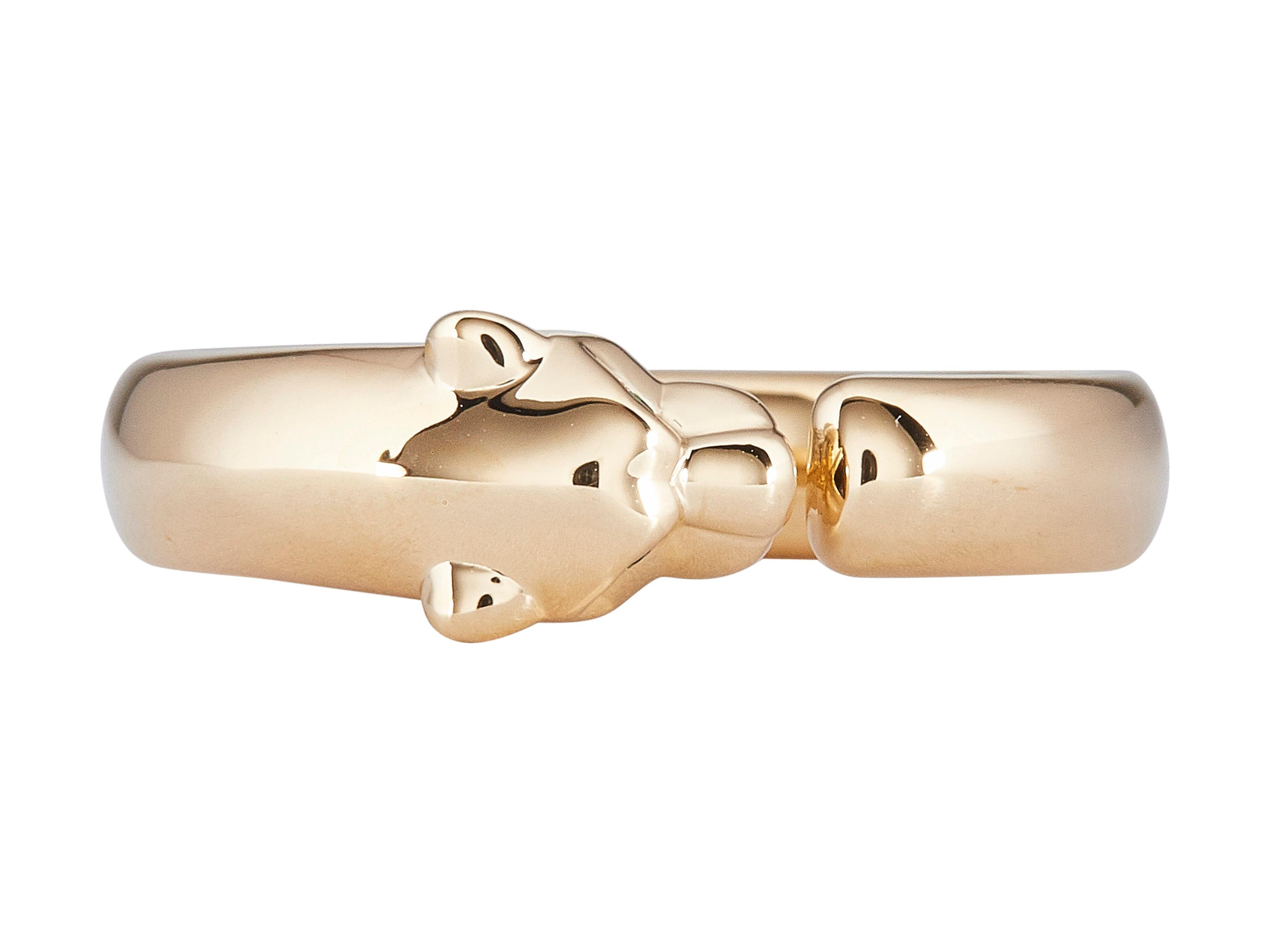 Cartier Panthère de Cartier Ring 18K Gelbgold (Rundschliff) im Angebot