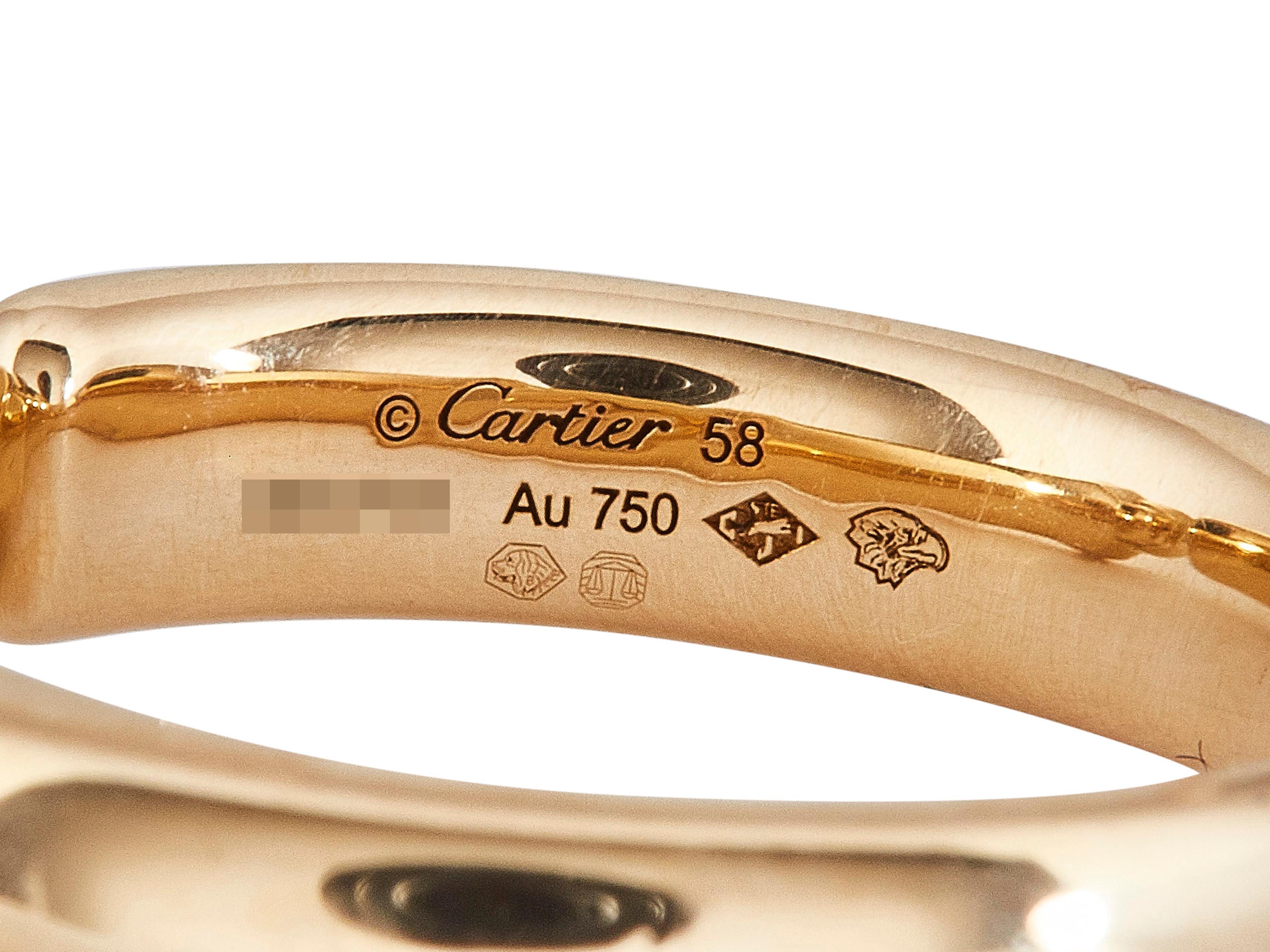 Cartier Panthère de Cartier Ring 18K Gelbgold im Zustand „Hervorragend“ im Angebot in New York, NY