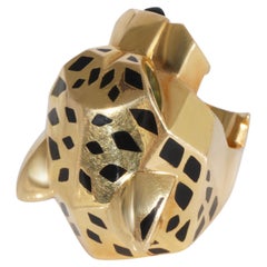 Cartier Panthere De Cartier Ring aus 18 Karat Gelbgold